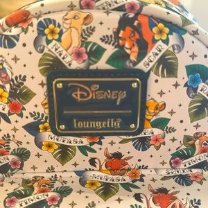 Disney | Accessories | Nwt Disney Loungefly Lion King Tattoo Mini ...